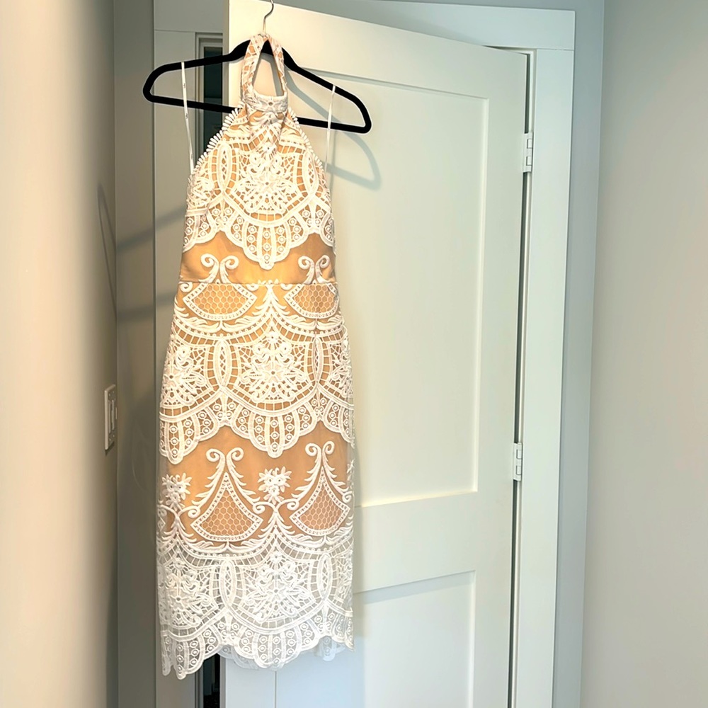 Lulus midi dress, worn once for bridal event